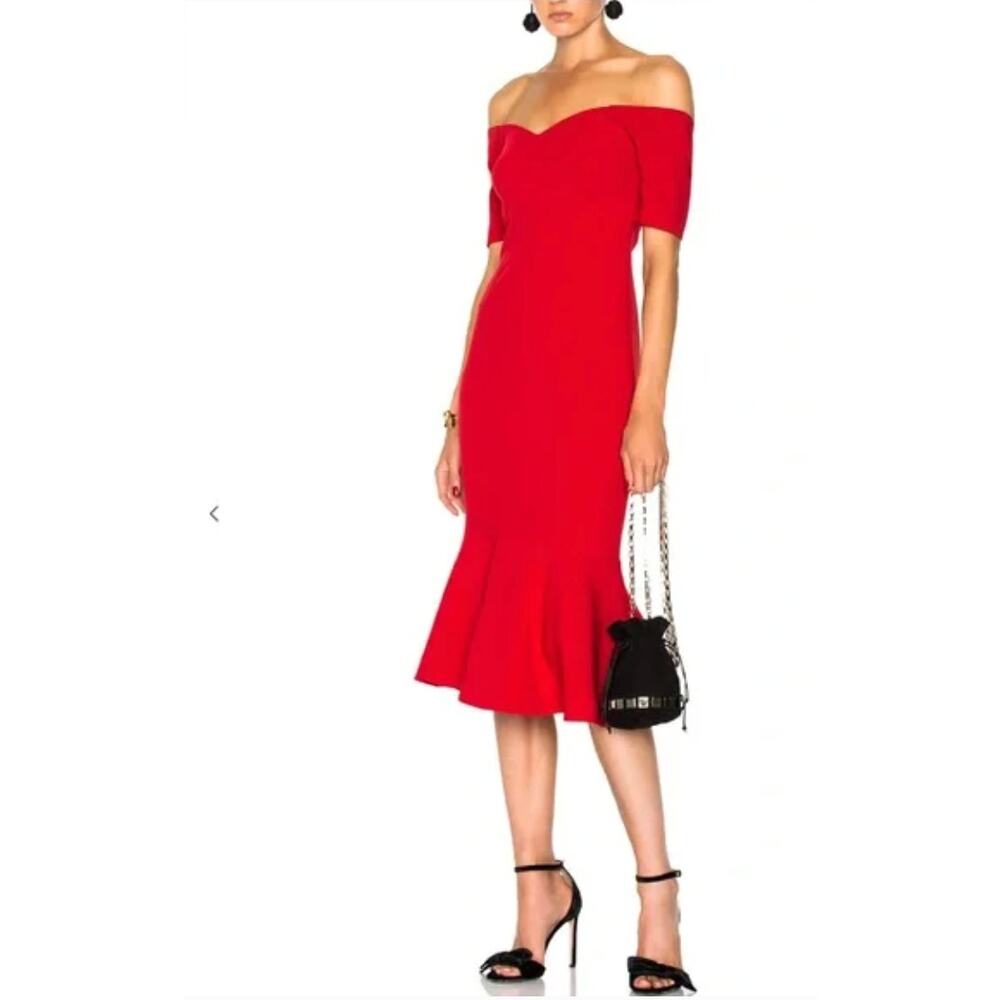 Cinq à Sept Red Marta Dress